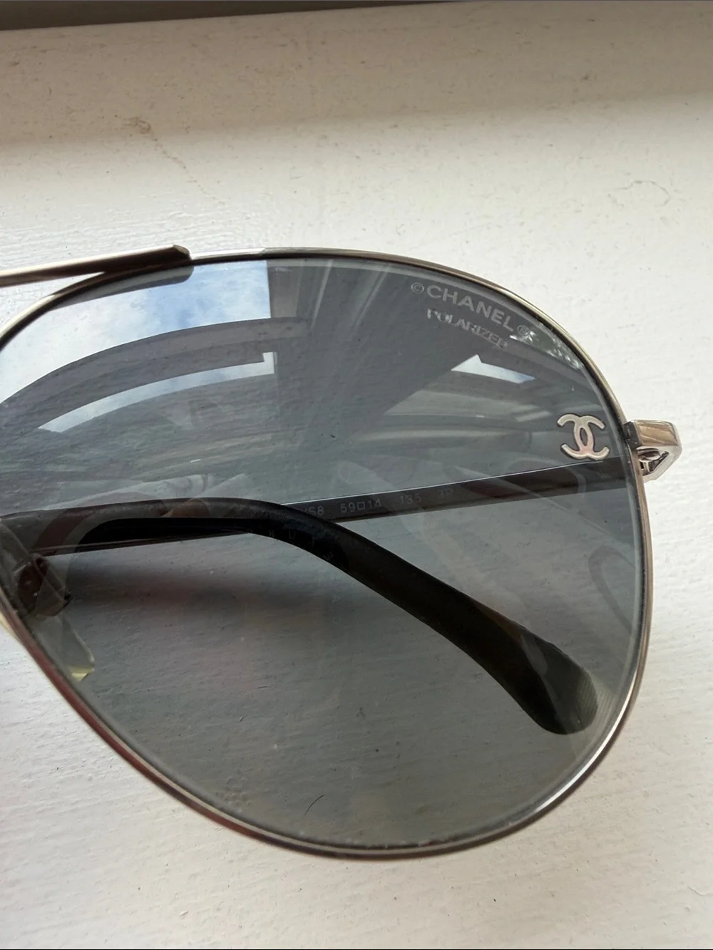 CHANEL PILOT SUNGLASSES - Picture 4 of 10